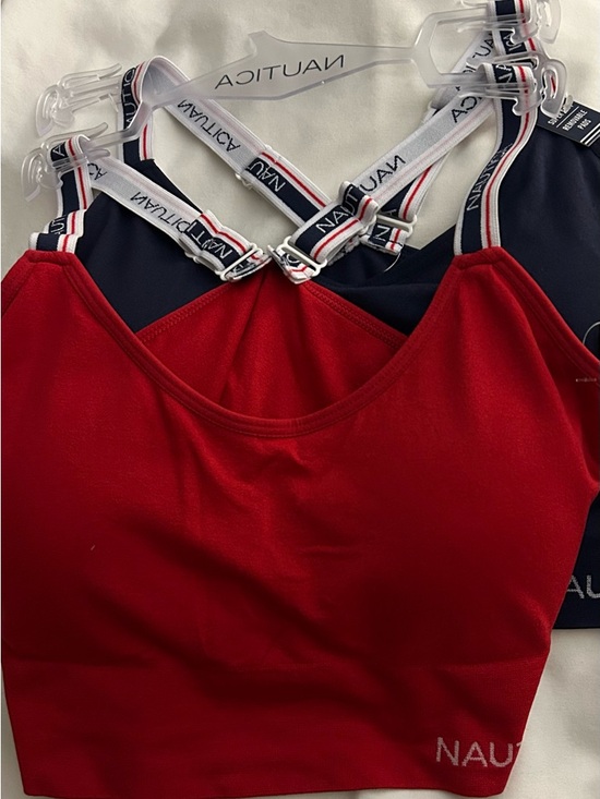 Nautica Other - Twin Pack - Nautical Bralettes with Red, White & Blue Logo Straps